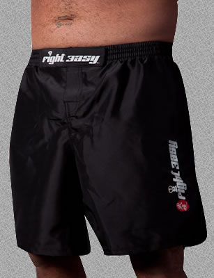 Fight Easy Black Shorts